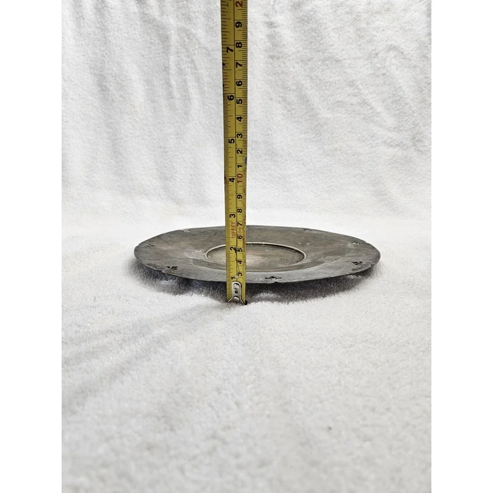Vintage Poole Silver‎ Co. Round EPNS 1066 Silver Platter Taunton, Massachusetts